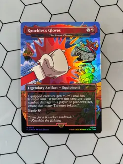 MTG | SONIC Secret Lair | The Reaver Cleaver (2095) | 🌈🌟Rainbow Foil 🌟🌈 - Image 1