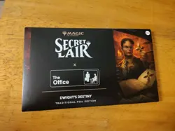 MTG Secret Lair x The Office: Dwight's Destiny Traditional Foil Set - New/Sealed - Image 1