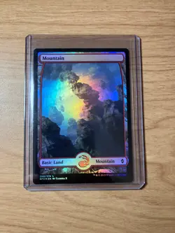 Mountain (269) - Full Art Battle for Zendikar Foil - 2015 - Magic the Gathering - Image 1