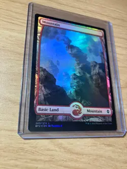 Mountain (269) - Full Art Battle for Zendikar Foil - 2015 - Magic the Gathering - Image 2