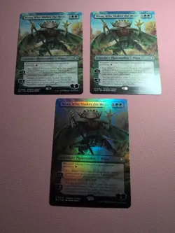 Nissa, Who Shakes the World (Borderless) Bloomburrow Foil And Non-foils - Image 1