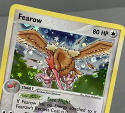 Fearow 24/112 EX Fire Red Leaf Green Reverse Holo Rare Pokemon TCG Card NM - Image 1