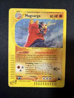 Pokemon Magcargo H17/H32 Skyridge English Holo - Image 1