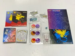 Mixed Pokemon TCG Empty Tins, Accessories, and Collectibles Bundle - Image 3