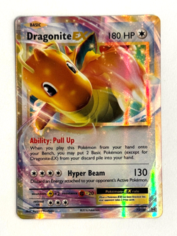 Pokemon TCG Dragonite EX 72/108 Holo Rare XY: Evolutions - Image 1