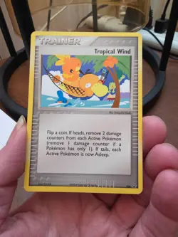 Pokemon 2004 Worlds Tropical Wind 026 black star promo NON Stamped - Image 1