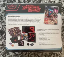 Pokemon Scarlet Violet Destined Rivals ETB - Sealed Elite Trainer Box IN HAND - Image 3