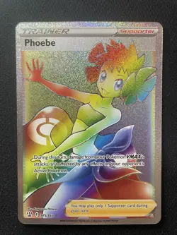 Phoebe (Secret) SWSH05: Battle Styles - Pokemon NM 175/163 - Image 1