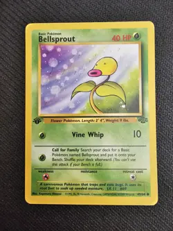 Pokemon TCG - BELLSPROUT - 1ST EDITION - 49/64 - WOTC - JUNGLE (1999) - MP - Image 1