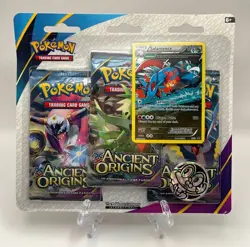 (402922) Pokemon XY Ancient Origins Booster 3-Pack Blister - Factory Sealed - Image 1