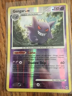 Gengar 16/99 Pokemon Arceus Reverse Holo MP Good Condition! - Image 1