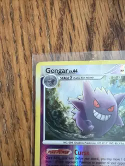 Gengar 16/99 Pokemon Arceus Reverse Holo MP Good Condition! - Image 3