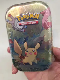 Pokemon Kanto Friends Mini Tin - Pikachu (D21) - Image 1