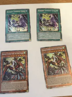 Yugioh Radiant Typhoon Swen Chant Starlight Rare Lot - Image 3