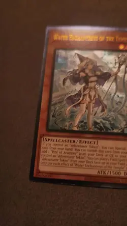 YuGiOh! Water Enchantress Of The Temple OP19-EN002 Ultimate Rare NM - Image 2