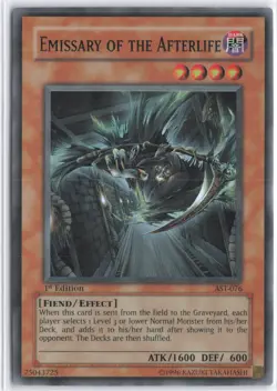 Yugioh - Emissary of the Afterlife AST-076 1st Edition - Ancient Sanctuary - Image 1