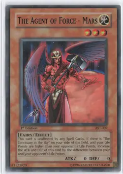 Yugioh - The Agent of Force - Mars AST-009 1st Edition - Ancient Sanctuary - Image 1