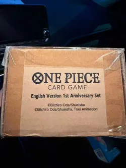 One Piece TCG 1st Anniversary Set ENGLISH NEW SEALED - Image 1