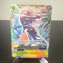 Jewelry Bonney (Alt Art) OP13-108 SR Carrying on His Will - ONE PIECE English - Image 1