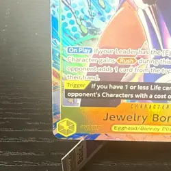 Jewelry Bonney (Alt Art) OP13-108 SR Carrying on His Will - ONE PIECE English - Image 5