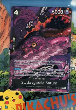 One Piece TCG St. Jaygarcia Saturn (Alternate Art) OP13-083 Holo NM/M - Image 1