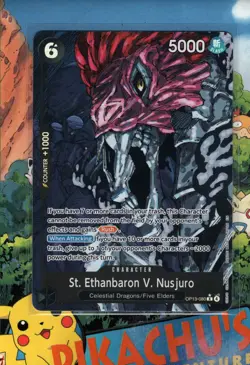One Piece TCG St. Ethanbaron V. Nusjuro (Alternate Art) OP13-080 Holo NM/M - Image 1