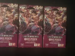 4X One Piece A Fist of Divine Speed OP11 Sleeved Booster Packs - Image 3