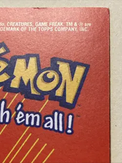 GEODUDE Pokemon Card TCG Topps Tv Animation Edition Stick On Puzzle - Image 4
