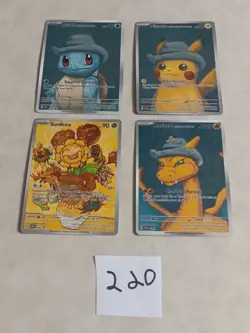 4Pokemon x Van Gogh Black Star Promo ACG Art Card - Read description - Image 1