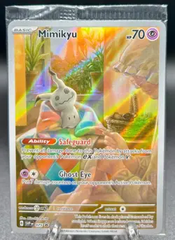 Pokemon TCG SV: Scarlet & Violet Promo Cards Mimikyu - 075 Sealed - Image 1