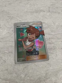 Pokemon TCG Misty's Favor Holo Full Art Ultra Rare Card 235/236 Unified Minds - Image 2