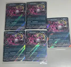 Pokemon Fezandipity ex Set Of Five (X5) 038/064 Scarlet & Violet Card - Image 1