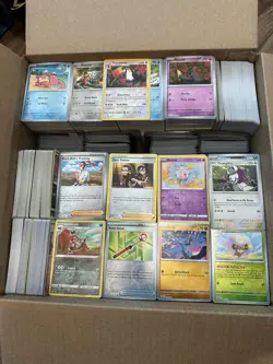 5000+ Pokemon TCG Bulk Card Lot w/ HOLO & REVERSE HOLO & Extras No Energy Box - Image 1
