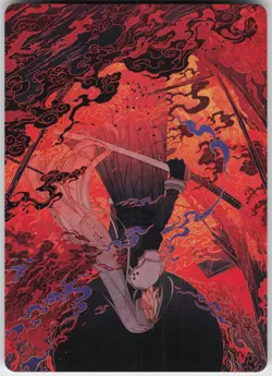 Nibelheim Aflame Art Card S Art Series: FINAL FANTASY 35 NM - Image 1