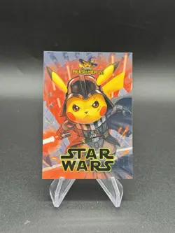 Star Wars Pikachu Cosplay Set 2025 Pokemon Chase Card #10 - Image 1