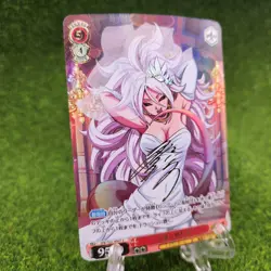 Android 21 Dragon Ball Waifu Goddess Story Waifu Card Girl Holo Anime Super - Image 2