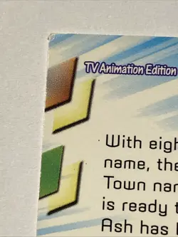 ASH KETCHUM Pokemon Card TCG Topps Tv Animation Edition HEROES & Villains - Image 5