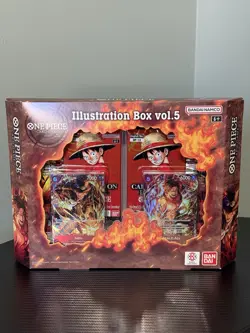 Bandai Trading Card Games One Piece TCG Illustration Box Vol 5 SEALED PRESALE - Image 1