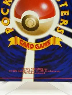1996 Nintendo Japanese Pokemon Common Rarity Card 37 Vulpix *MINT* - Image 3