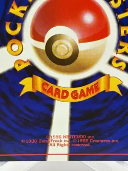 1996 Nintendo Japanese Pokemon Common Rarity Card 92 Gastly *MINT* - Image 3
