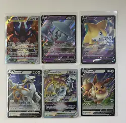 Pokemon Sword and Shield Promo Card Lot - 6 Card Lot (V, V-STAR) - Image 1
