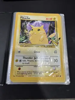 POKEMON JUMBO CARD COMPLETE SET (INCLUDES BINDER): Celebrations 25th Anniversary - Image 4