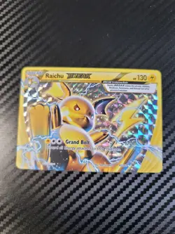 Raichu BREAK - 50/162 - Pokemon Breakthrough XY Ultra Rare Card NM - Image 1