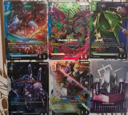Gundam Epyon (LR+) GD02-002 - Gundam TCG Card Game - Dual Impact ALT ART FOIL - Image 3
