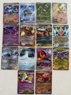 Phantasmal Flames Lot of 14 Pokemon Cards Near Mint Condition - Image 1