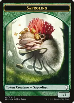 10 Saproling Tokens (011/016) ~mtg NM Dominaria Free Shipping - Image 1