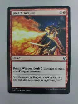 MTG Breath Weapon Commander Legends: Baldur's Gate Regular Common - Image 1