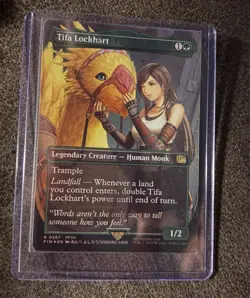Tifa Lockhart (Borderless) (Chocobo Track Foil) Final Fantasy Foil - Image 1