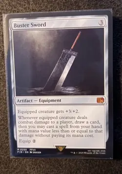 Buster Sword Final Fantasy Regular - Image 1