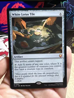 White Lotus Tile #0262 MTG Avatar: The Last Airbender Magic The Gathering - Image 1